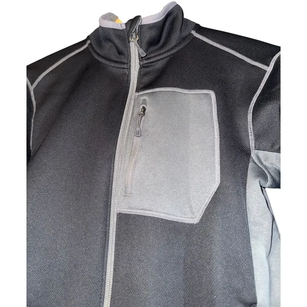 REI Kids Fleece Lined Zip Up‎ Two Toned Jacket Boys XL (18) Outdoor Fall ~Flaw